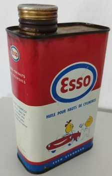 Esso Motoroel Standard "Upper Motor Lubricant" 1960 Einliter Blechdose (0133)